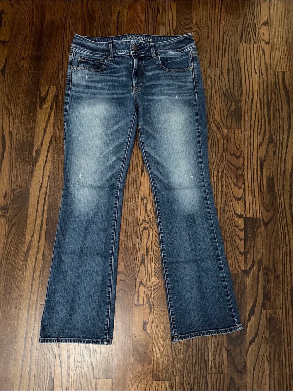 American Eagle Outfitters Blue Boot Cut Jeans